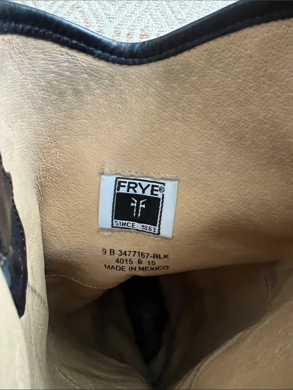 Frye tall black
